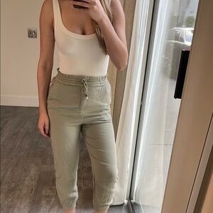 Zara gauze pants